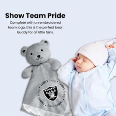 Baby Fanatic soft brushed plush fabric highlighting comforting touch