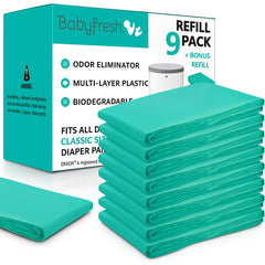 Baby Fresh Dekor Classic refill pack shot shows bulk packaging for long-term use