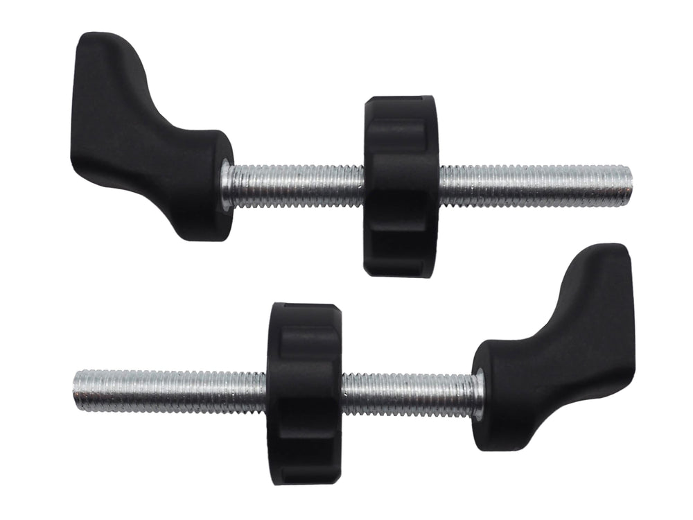 Baby Gate Guru M10 quarter-round adapter angle view for easy wall installation.
