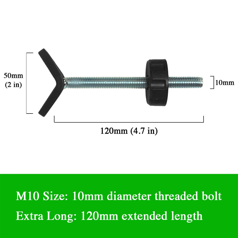 Baby Gate Guru M10 spindle rod 12cm white versatile gate setup capability