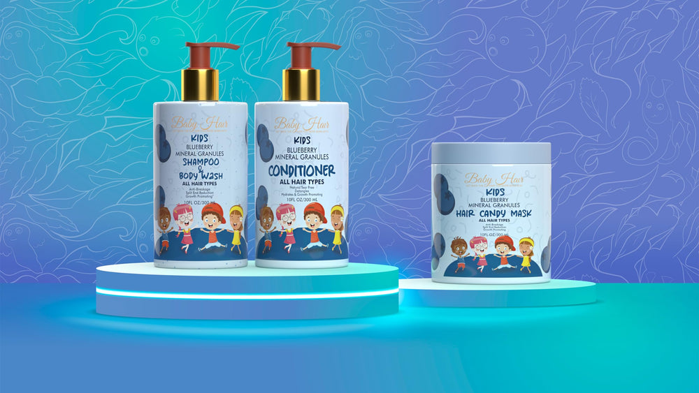 Baby Hair Blueberry Mineral tear-free bath time visual for sensitive eyes