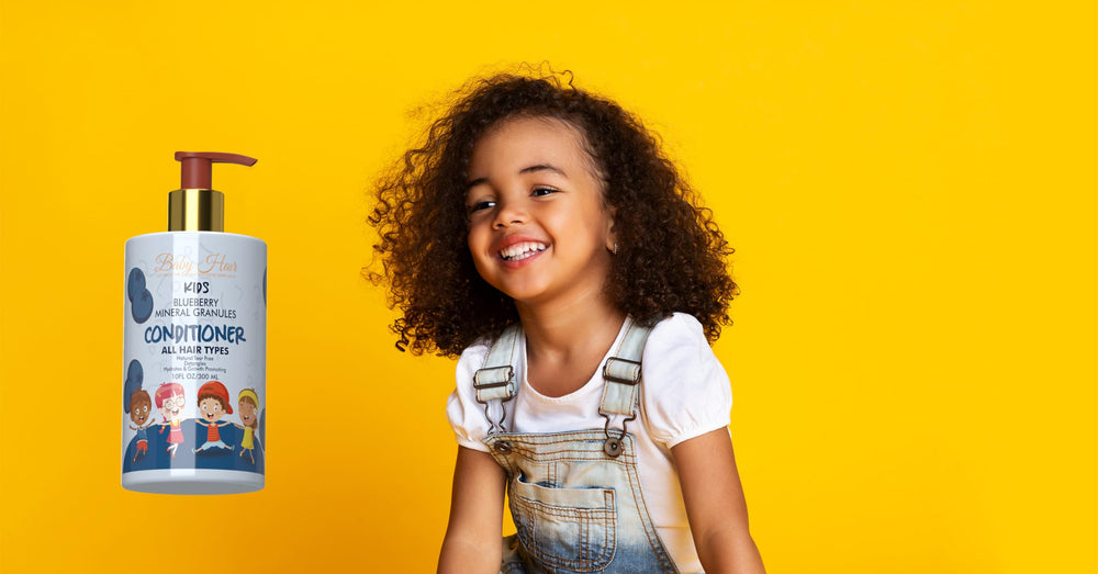 Baby Hair brand inclusive scene showing diversity in hair care