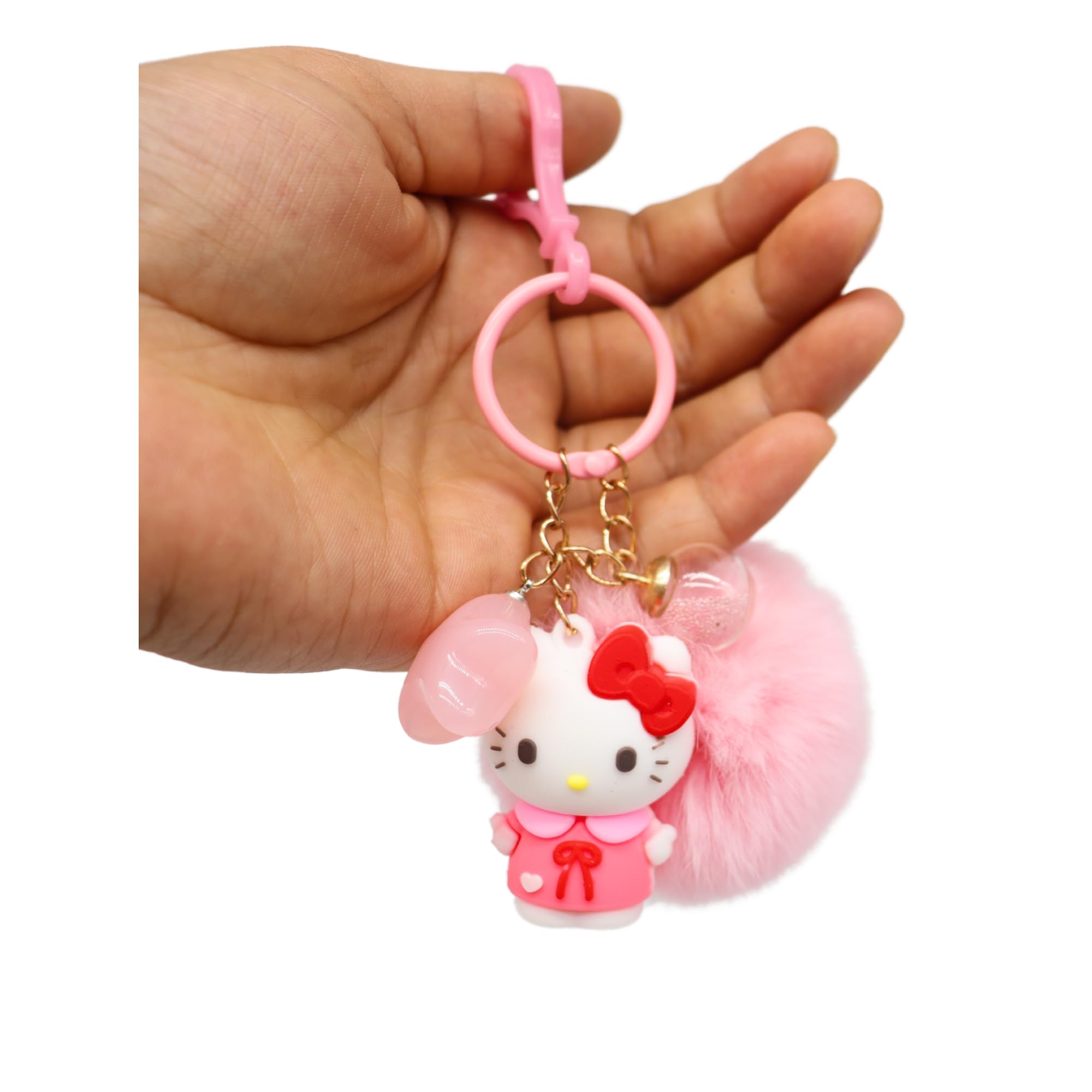 Baby In Love Basket Hello Kitty water bottle on classroom desk ready for school day.