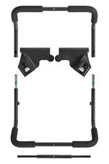 Baby Jogger adapters on City Mini-2 side view enable quick travel-system setup.