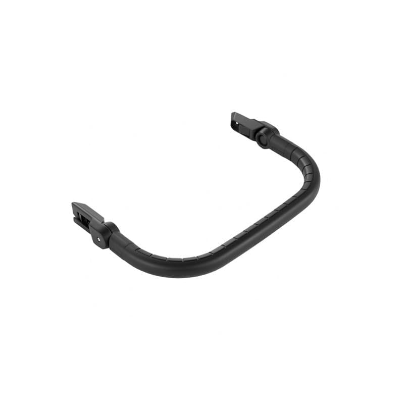 Baby Jogger Belly Bar Black connected to City Mini GT2 Double for secure grip
