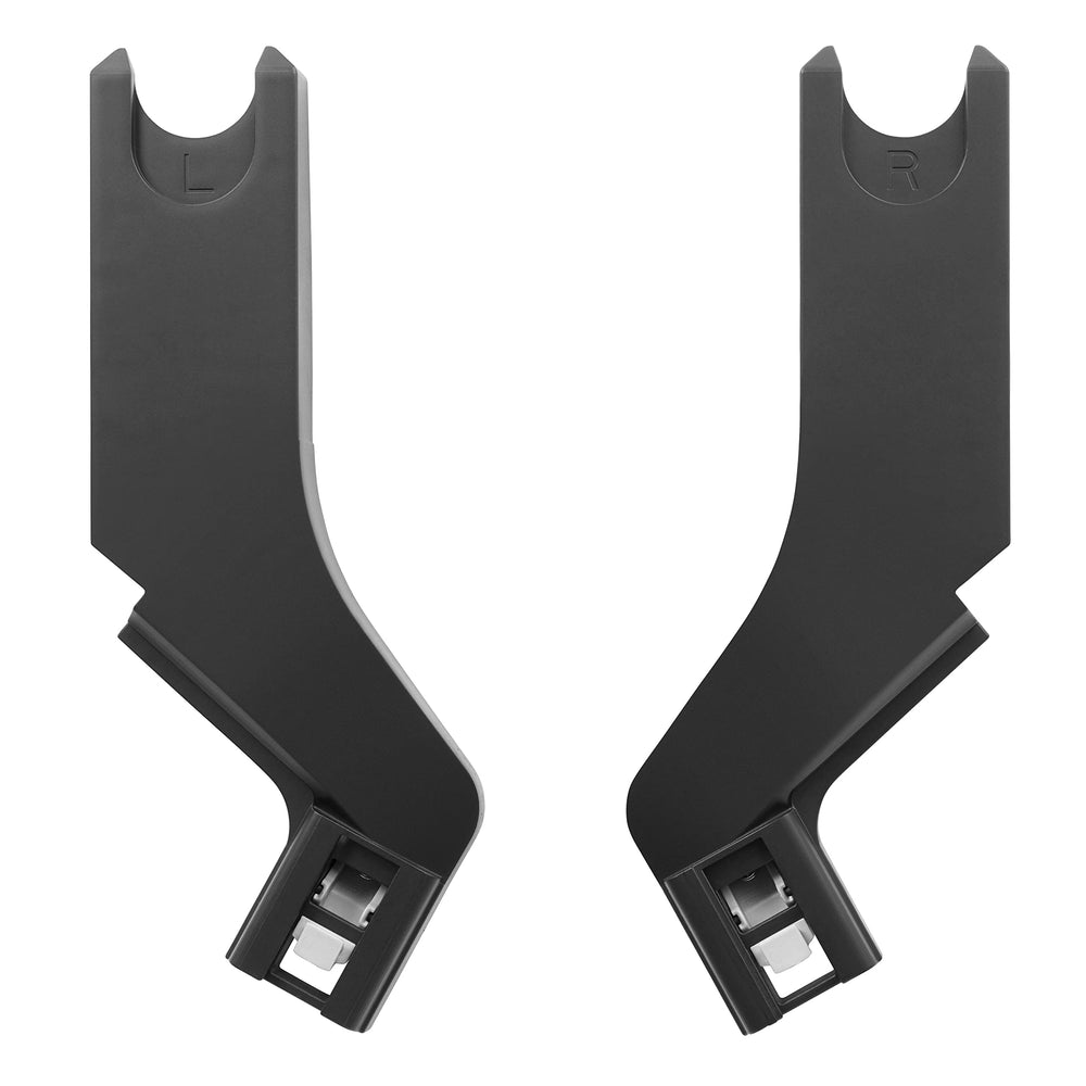 Baby Jogger car seat adapter installed on City Mini 2 Double for quick travel system setup