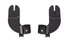 Baby Jogger car seat adapter close-up enabling seamless travel system with City Select stroller.
