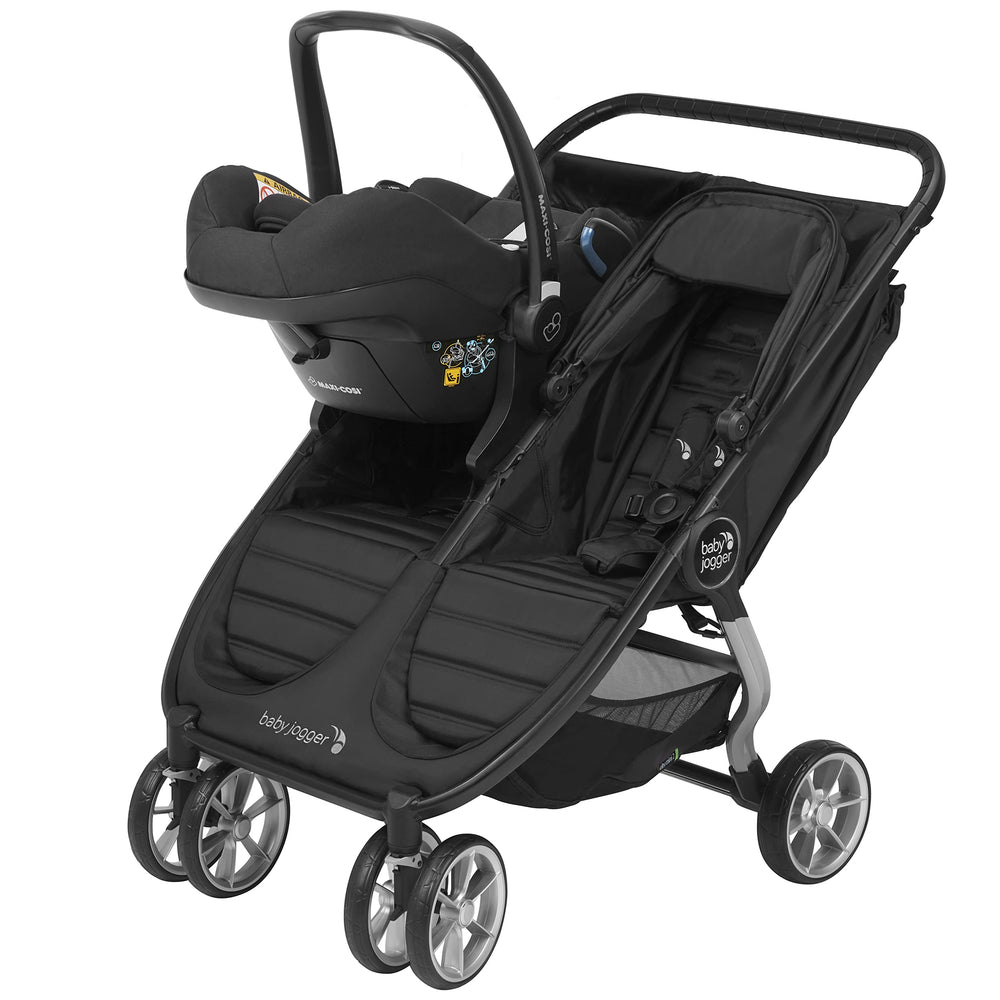Baby Jogger car seat adapter compatibility chart highlight for Maxi-Cosi & Cybex options