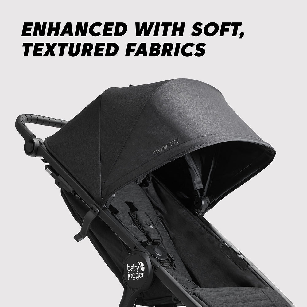 Baby Jogger City Mini GT2 infant car seat adapter enables easy travel system setup.
