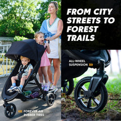 Baby Jogger City Mini GT3 one-hand fold in action for quick setup.