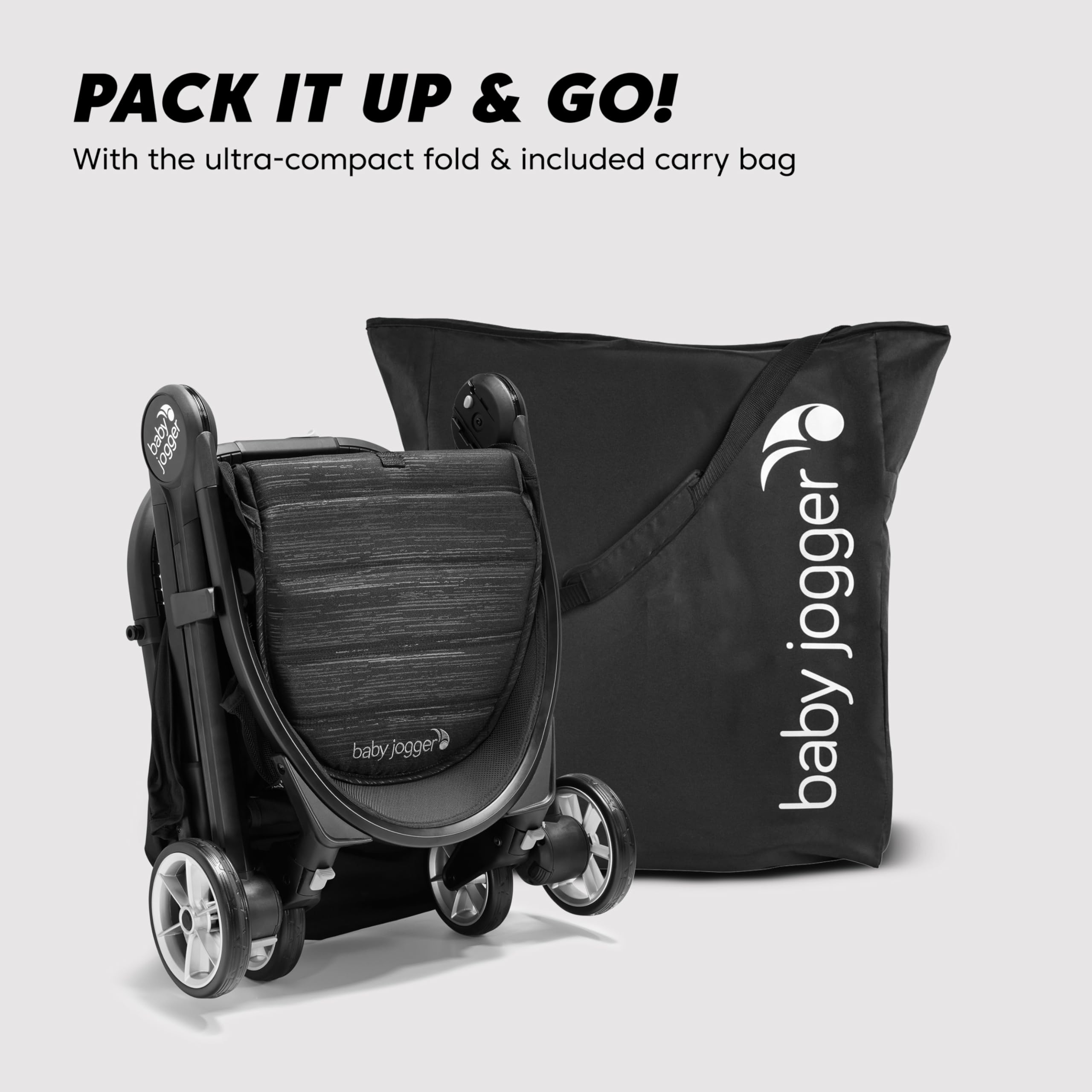 Baby Jogger City Tour 2 UV 50+ canopy shields sun on sunny days.
