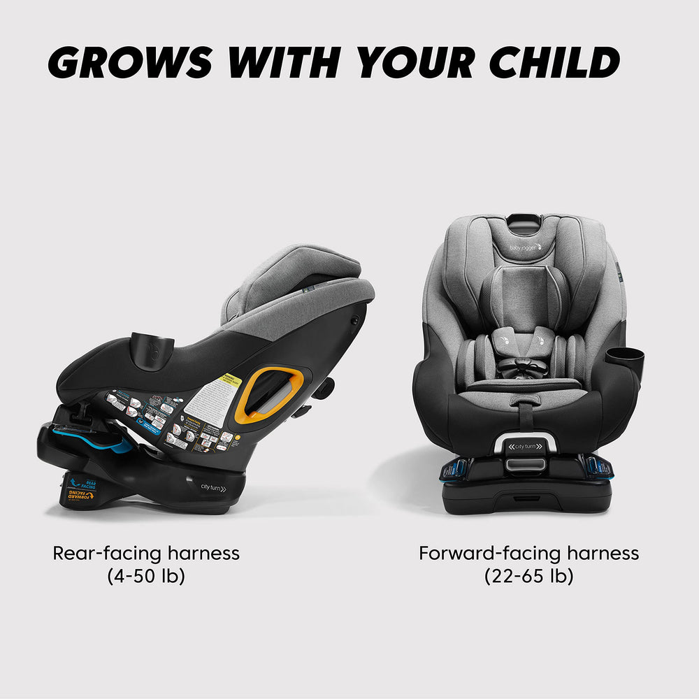 Baby Jogger City Turn onyx fabric highlighting breathable cooling