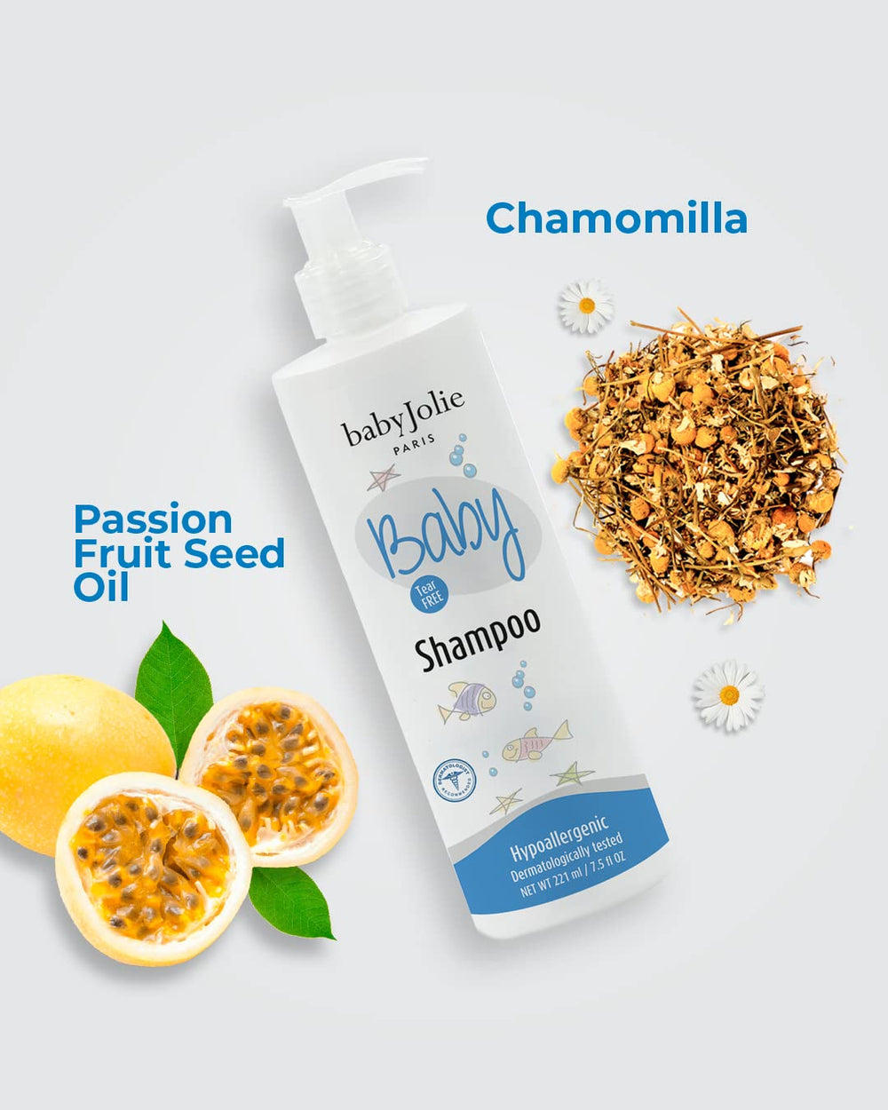 Baby Jolie daily-use baby haircare supports quick, gentle routines