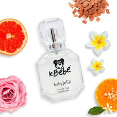 Baby Jolie Le Bebe kids perfume 50ml bottle highlighting gentle alcohol-free formula