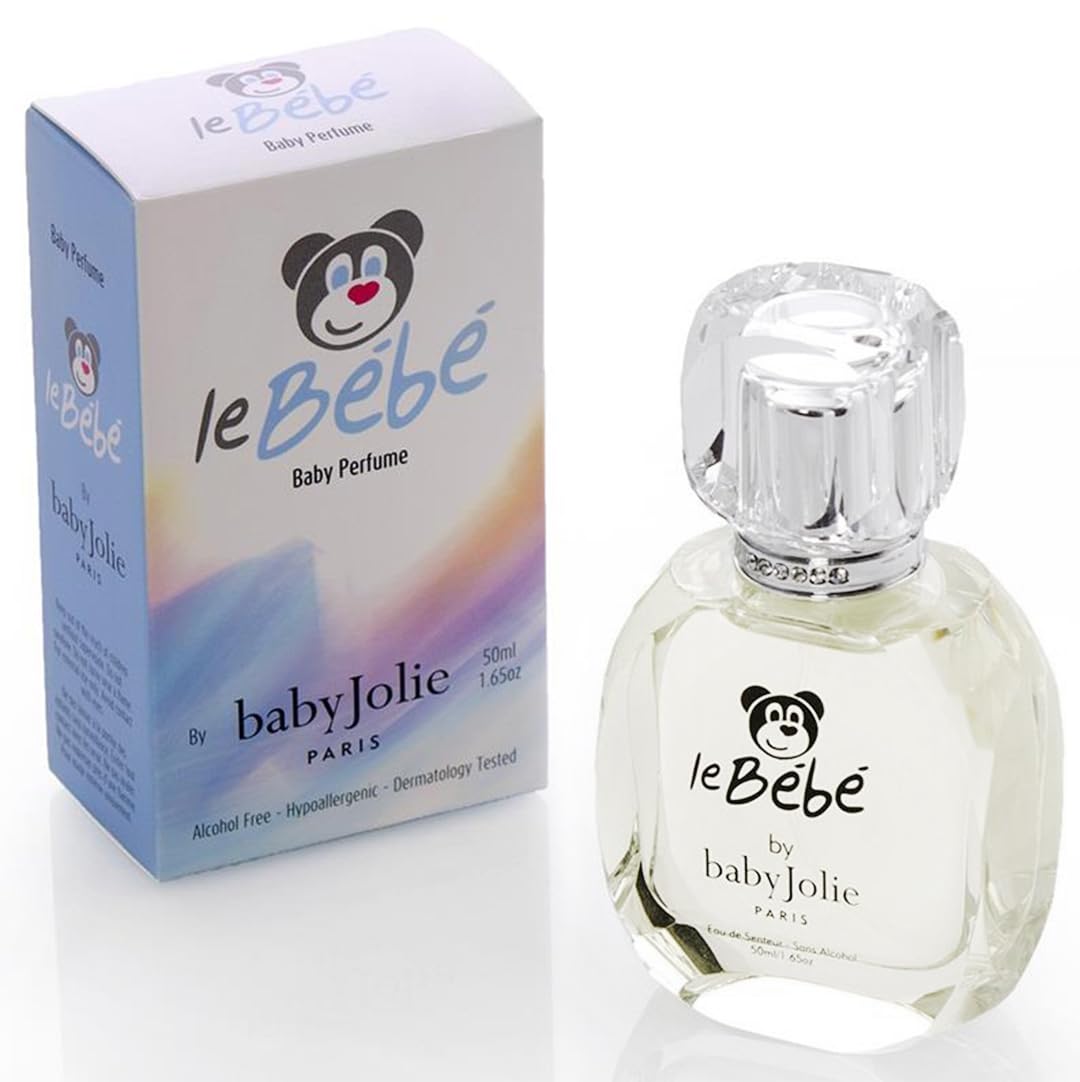 Baby Jolie Le Bebe perfume bottle closeup showing delicate floral-fruit scent concept