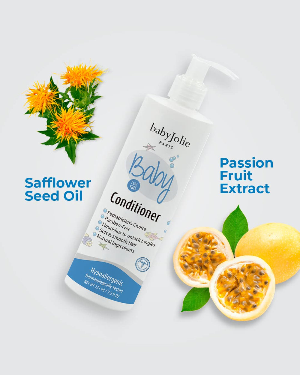 Baby Jolie light scent bath time keeps hair smelling fresh after baths