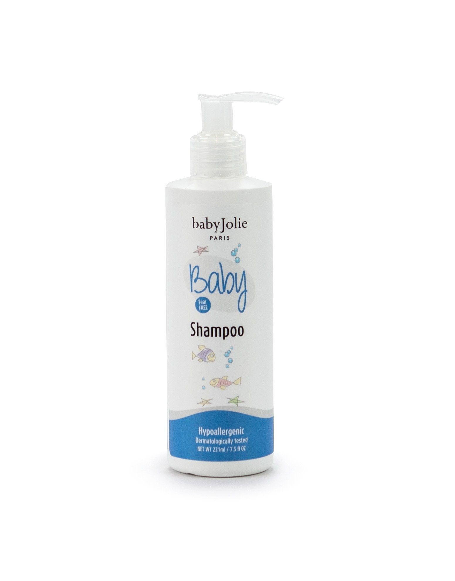 Baby Jolie tear-free bath conditioner bottle pour helps detangle without pulling