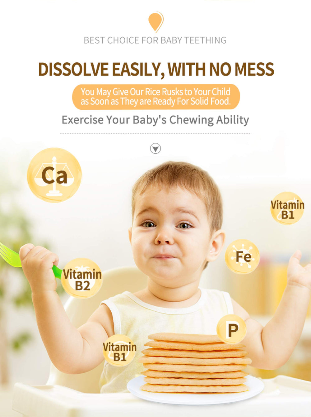 Baby Mum-Mum baby holding rusk – easy grip for tiny hands.