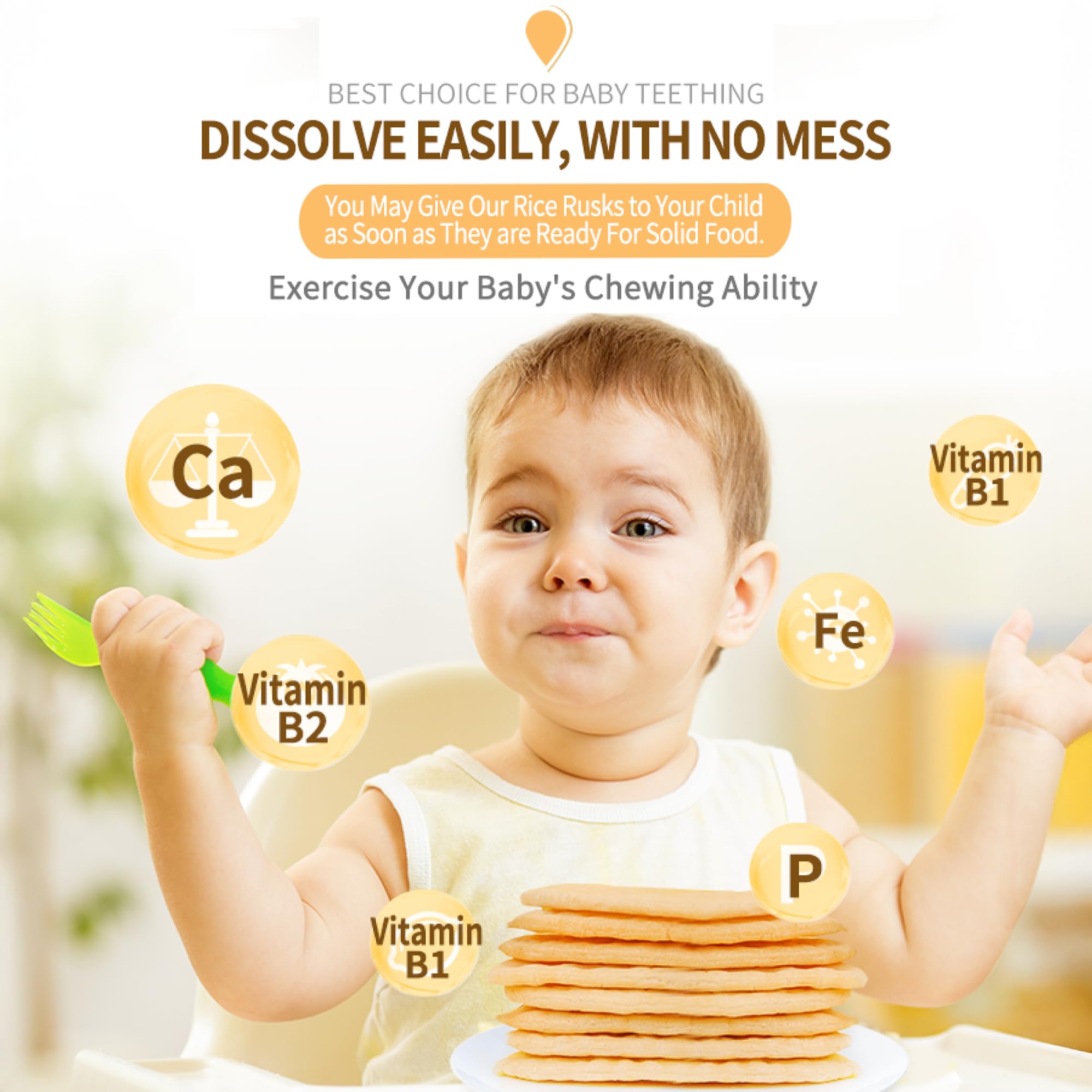 Baby Mum-Mum hot-kid rice rusks apple-pumpkin ingredients highlight premium Japonica rice