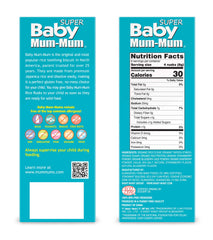 Baby Mum-Mum Organic Teething Crackers Berry gluten-free badge on package