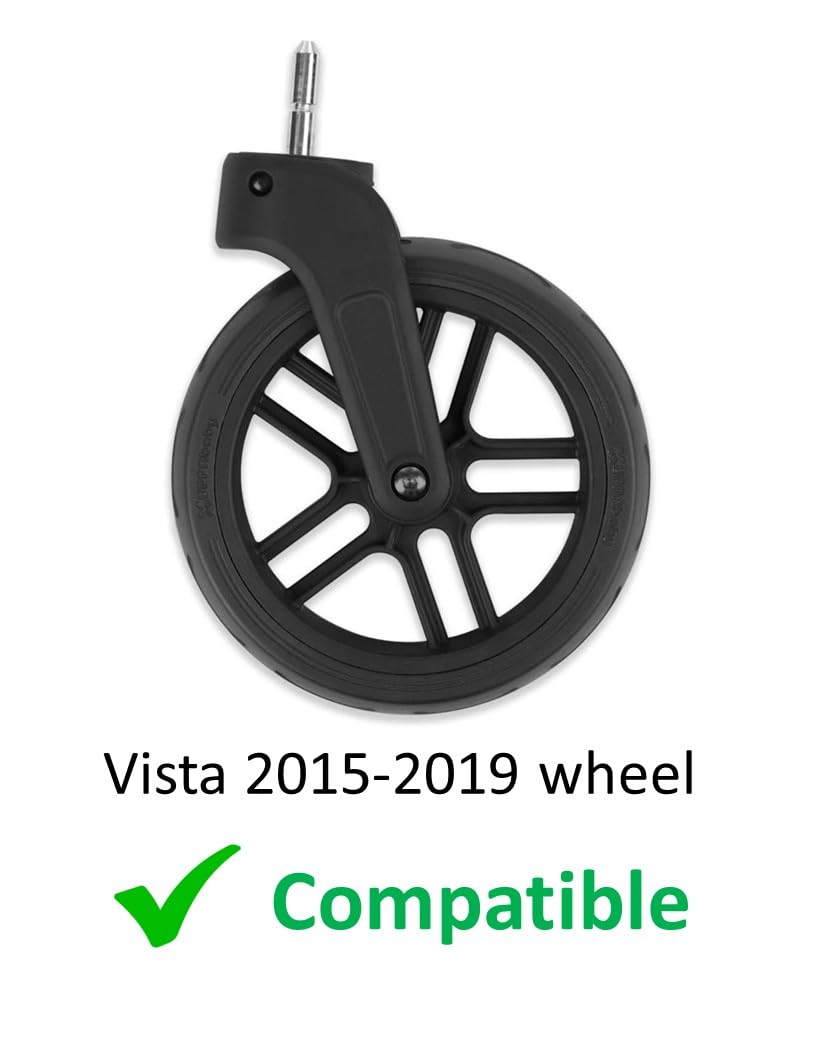 Baby Outlaw front wheels for Vista V2 ensure reliable performance on uneven surfaces.