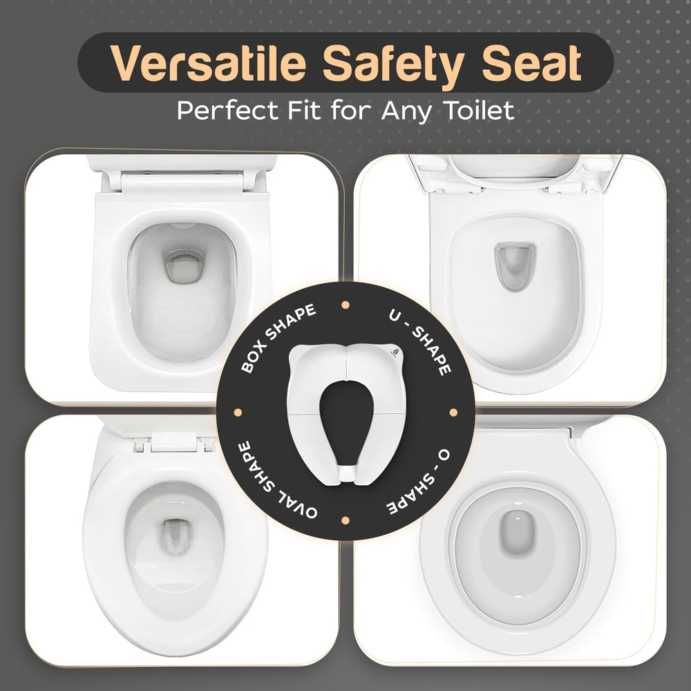 Baby Proof Me Essentials durable-abs-material-seat communicates rugged build and high weight support.