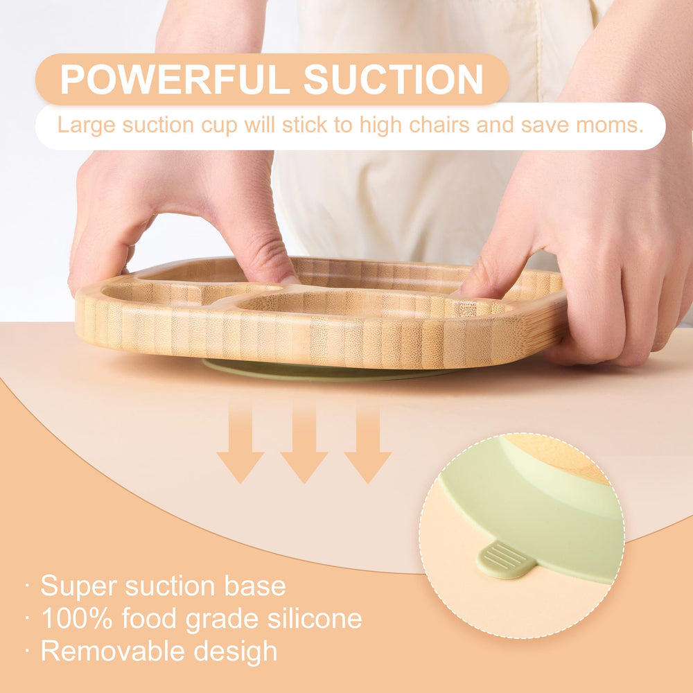 BABY REMEMBER silicone fork with wide tip gentle on tender gums.