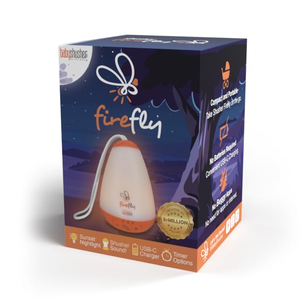 Baby Shusher Firefly makes a thoughtful newborn gift for new parents.