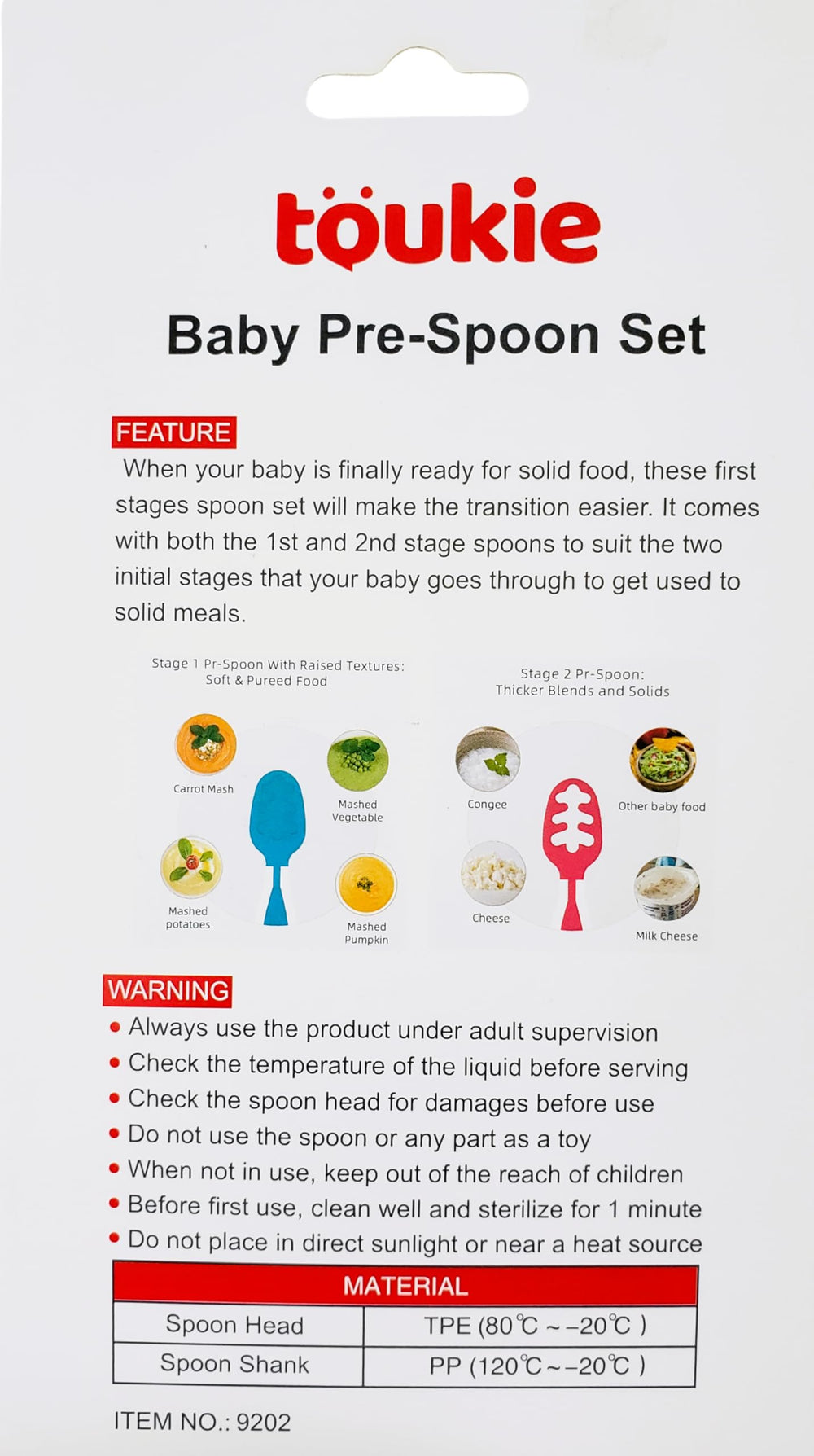 Baby Spoons BPA- and phthalates-free for peace of mind