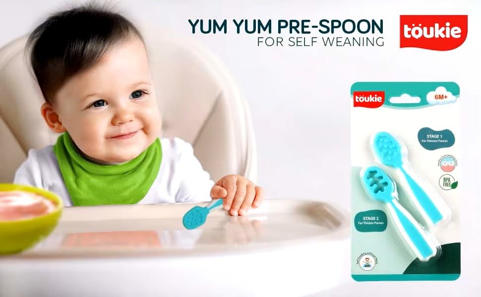 Baby Spoons compact 3.8-inch spoons for tiny hands