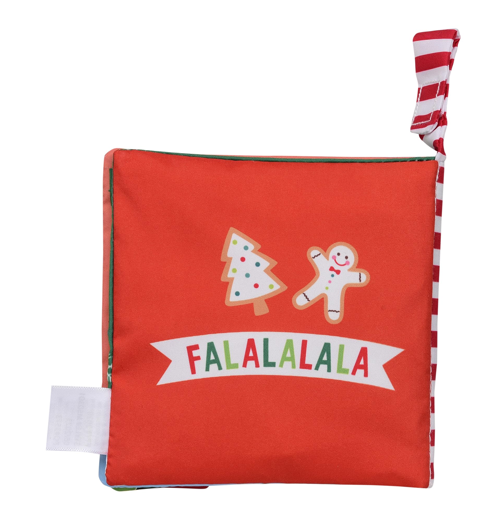 Baby Starters My First Christmas soft activity book crinkle pages emphasize sensory delight during quiet time
