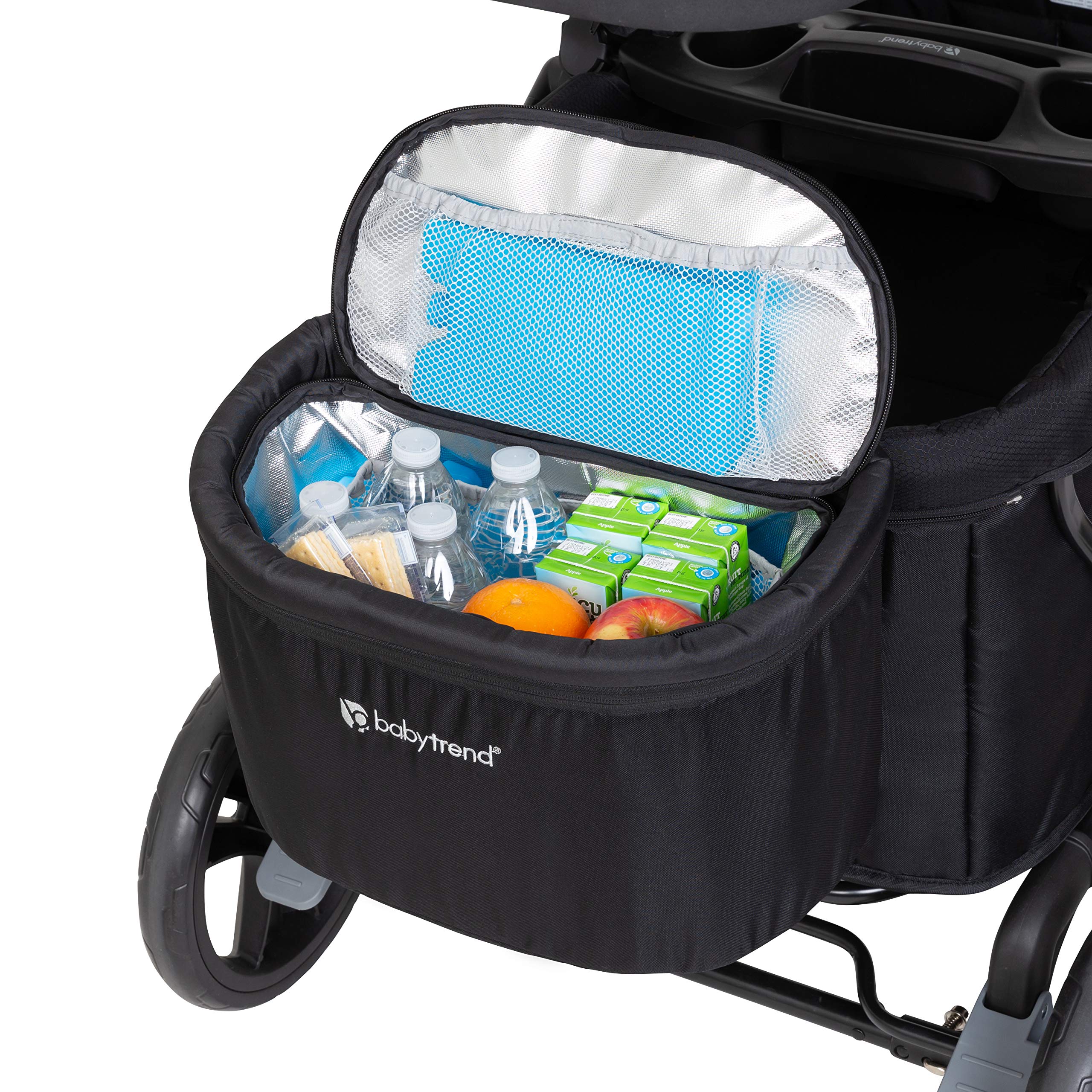 Baby Trend Stroller Wagon Deluxe Storage Basket removable cooler used as a standalone basket.