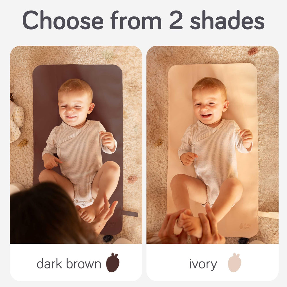Baby Uma dark brown color adds style while staying travel-ready.
