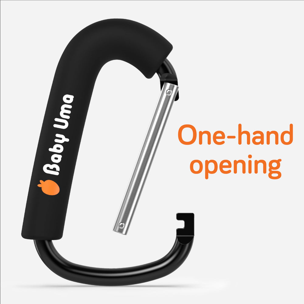 Baby Uma XL aluminum carabiner for durable, lightweight use