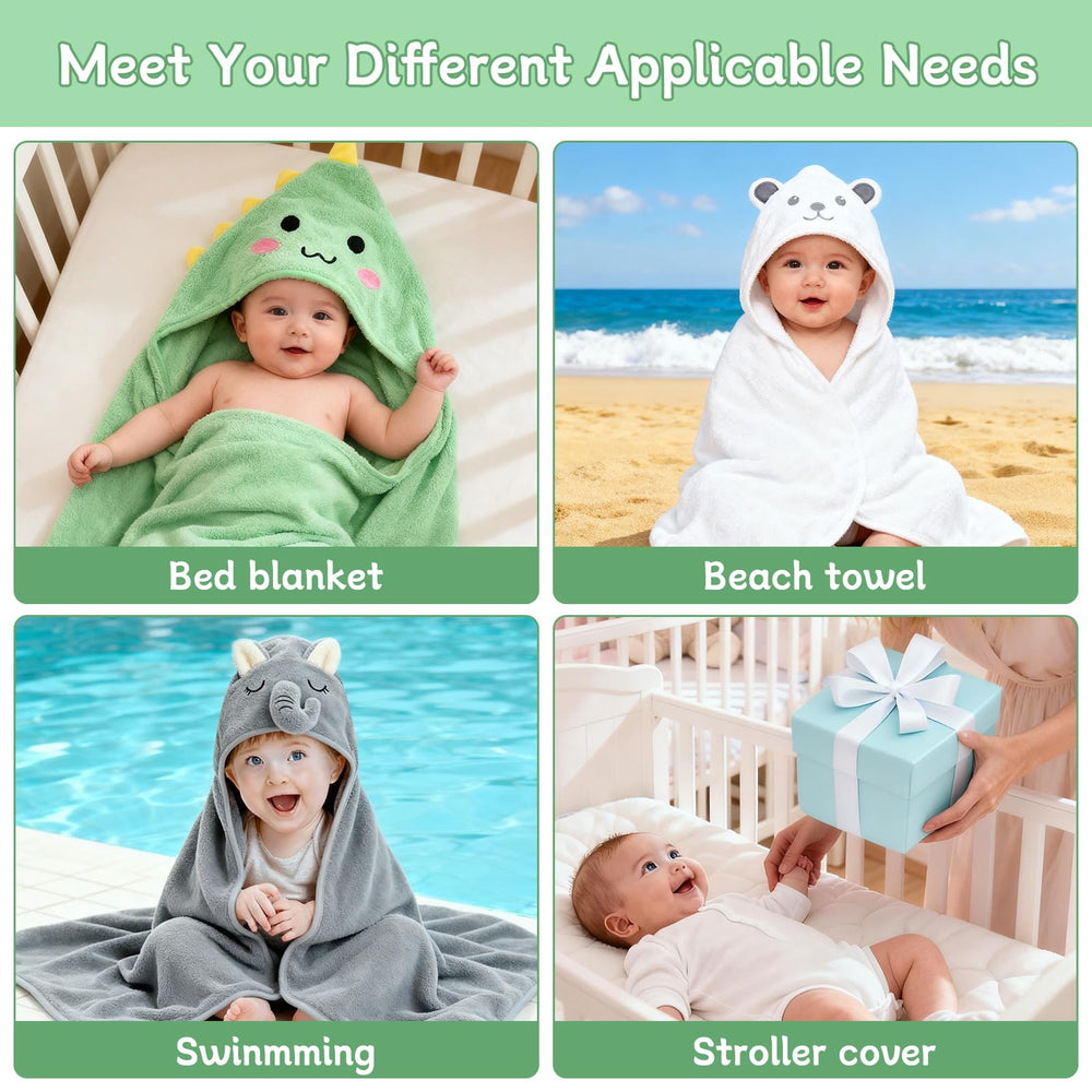 Baby washcloths provide gentle cleansing and fast absorption.