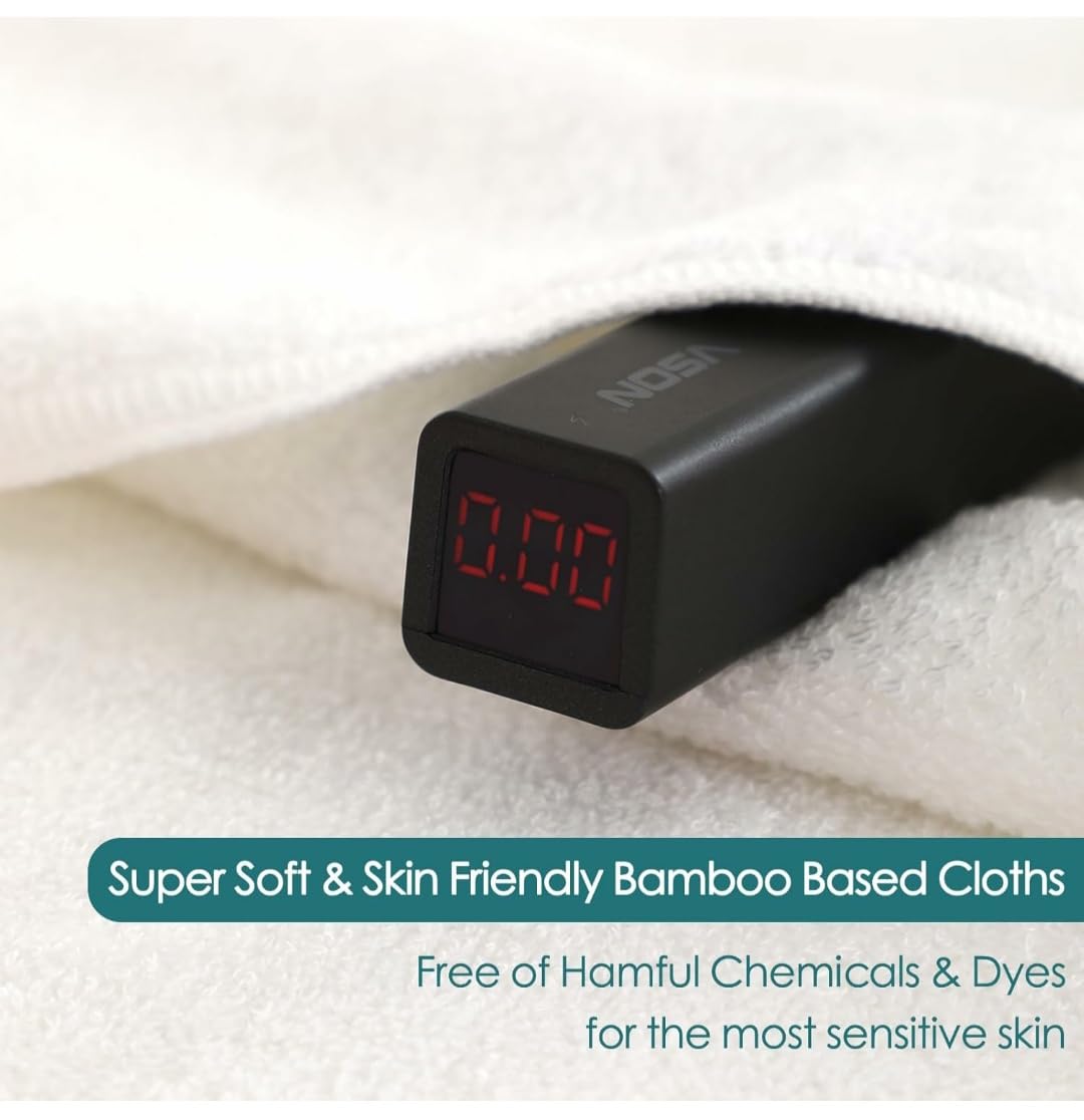 Six-pack set ensures clean cloths are always on hand.