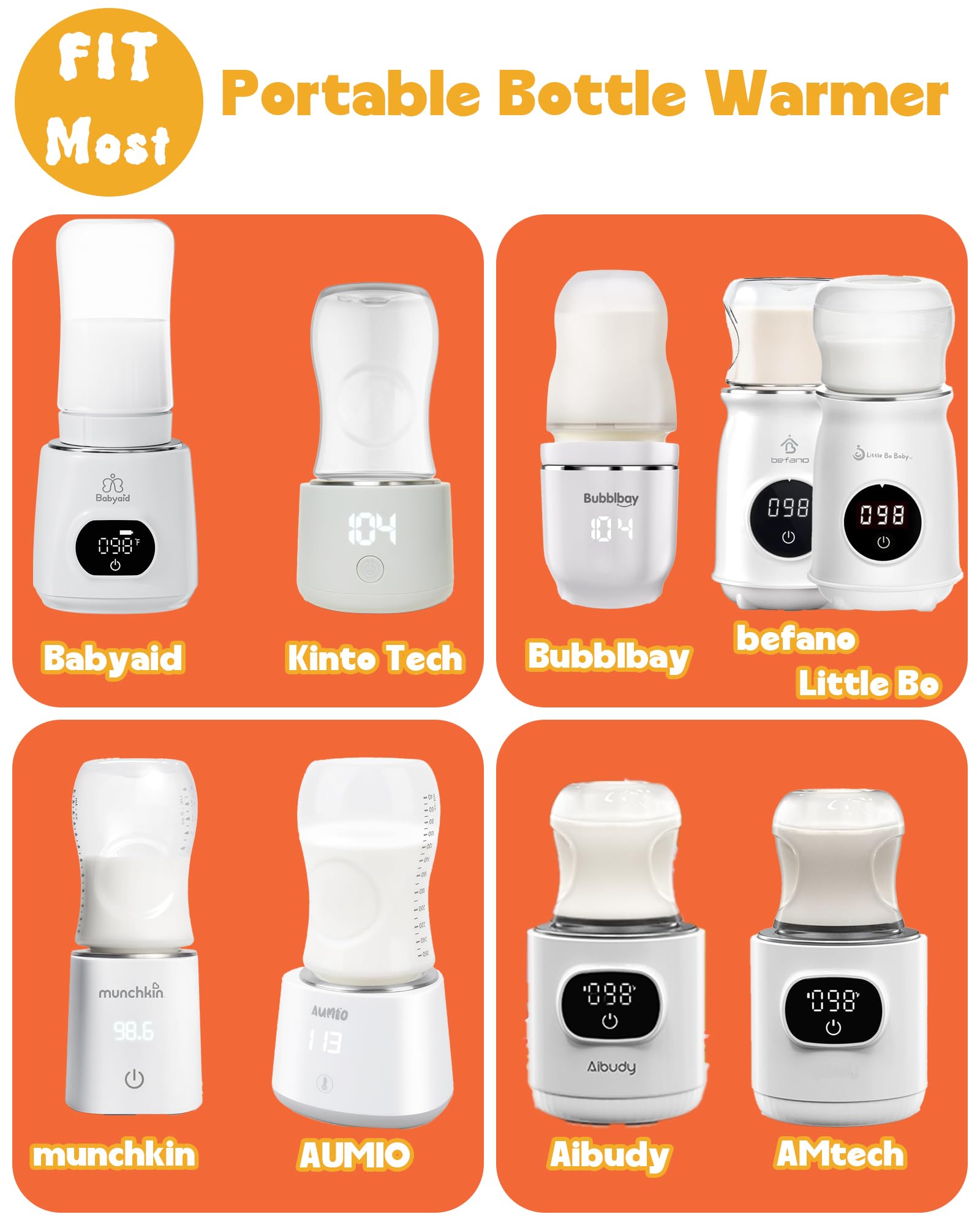 Babyaid seal ring for portable bottle warmers enables secure fit and reliable warming.