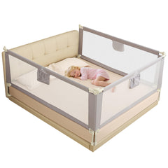 BabyAlly bed rail assembly demonstrates quick, tool-free setup for busy parents.