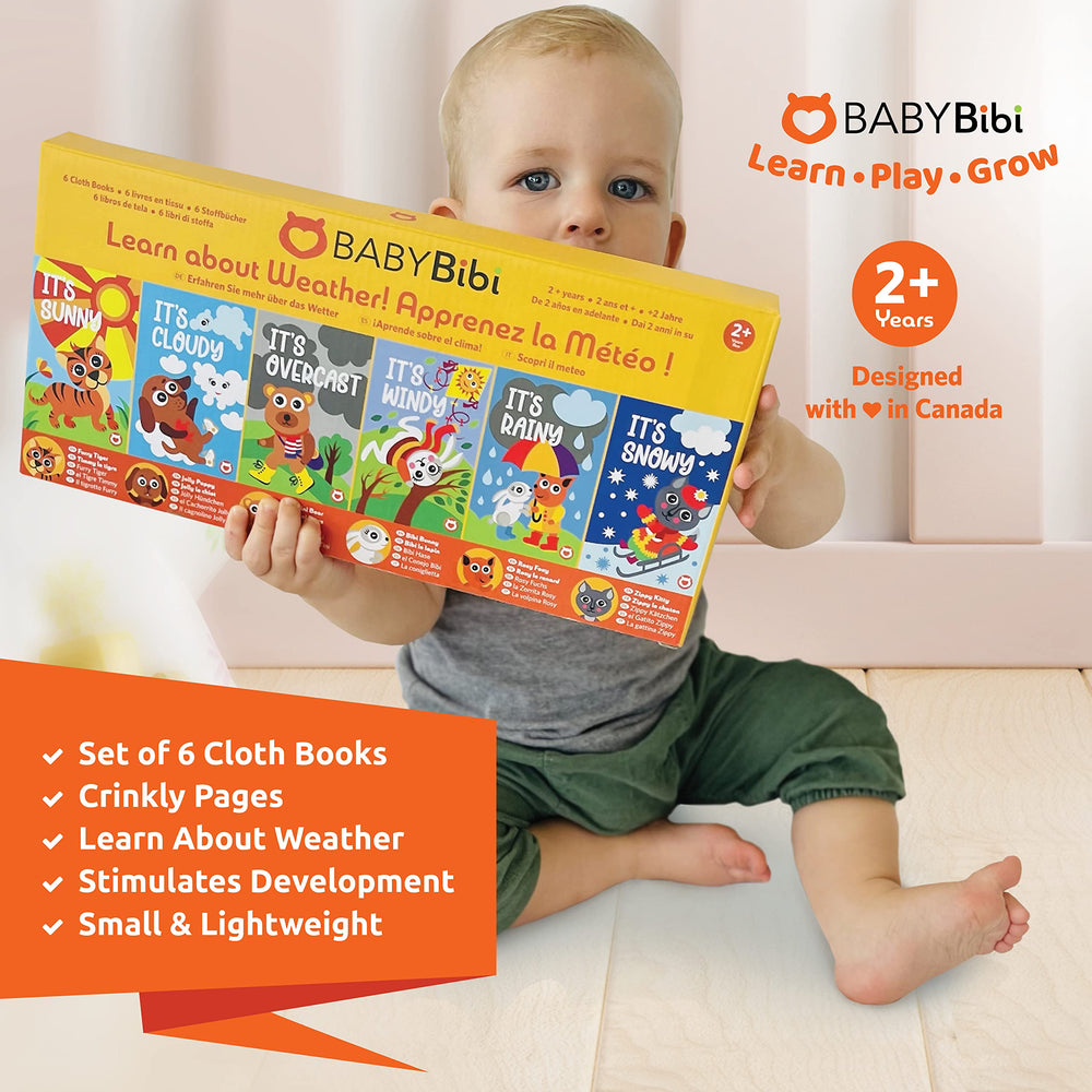 BabyBibi shapes-theme illustrations foster shape recognition during interactive play.