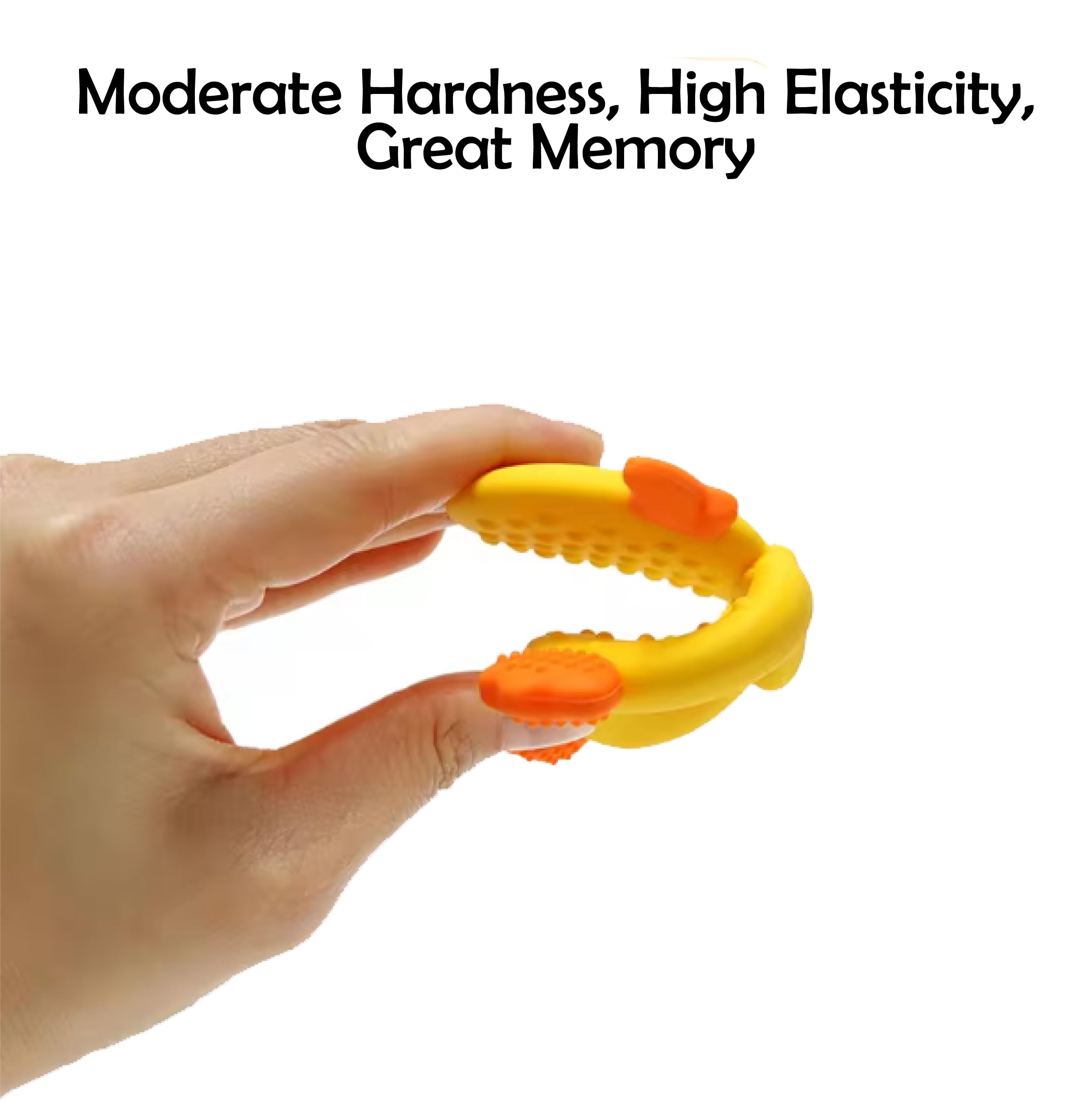 BabyBite sensory play teether ideal for developmental play in babies and toddlers.