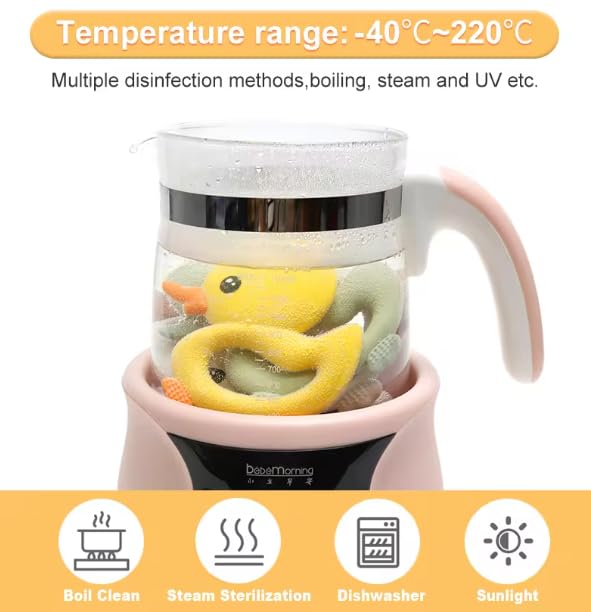 BabyBite teether high-heat resistant for dishwasher sterilization.