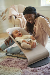 BabyBjörn Bouncer Balance Soft reclined seat for cozy resting and soothing baby during routines