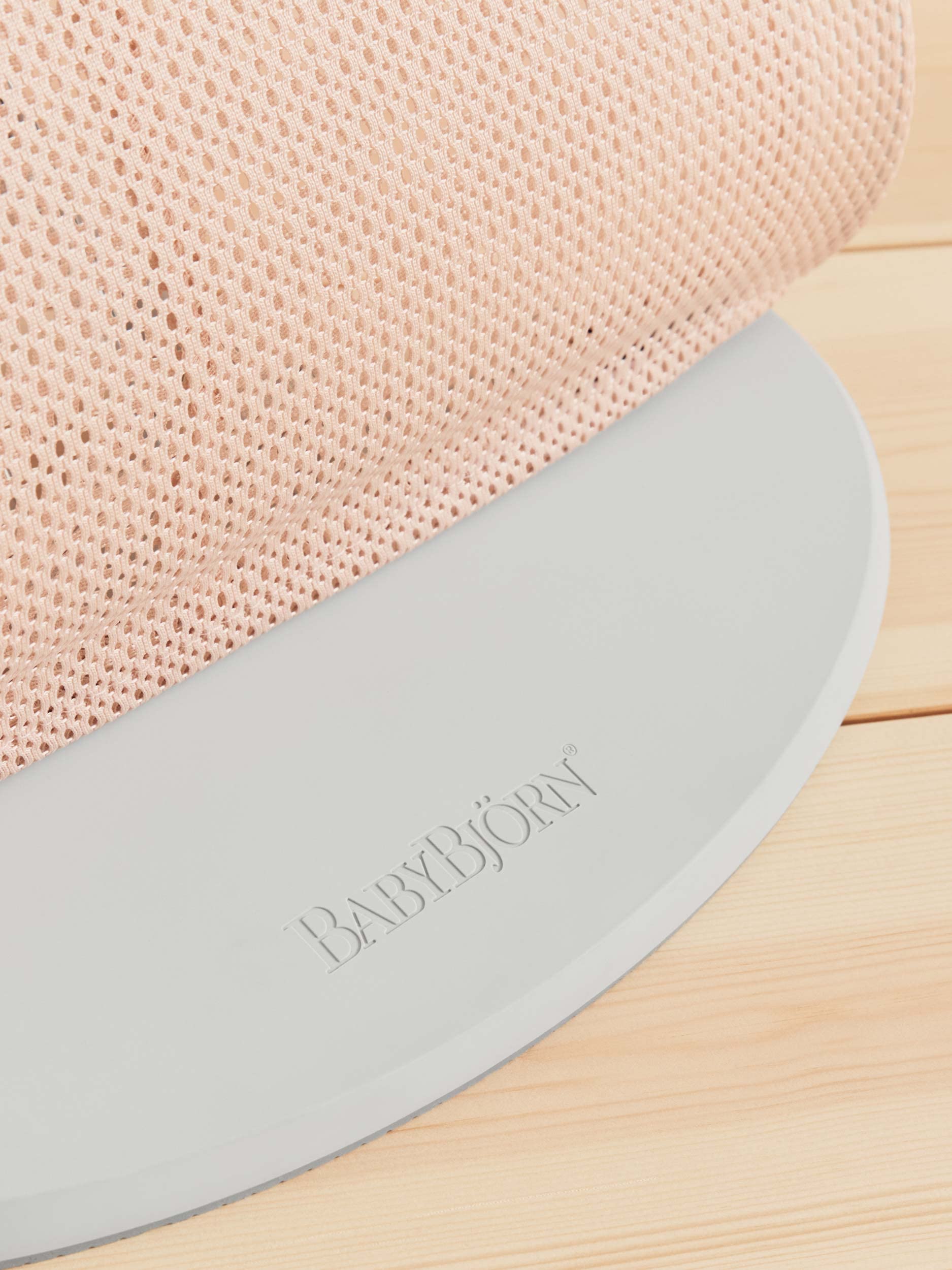 BabyBjörn Bouncer Balance Soft transitions to toddler chair smoothly.
