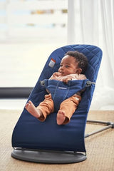BabyBjörn Bouncer Bliss folds flat for easy travel and storage.
