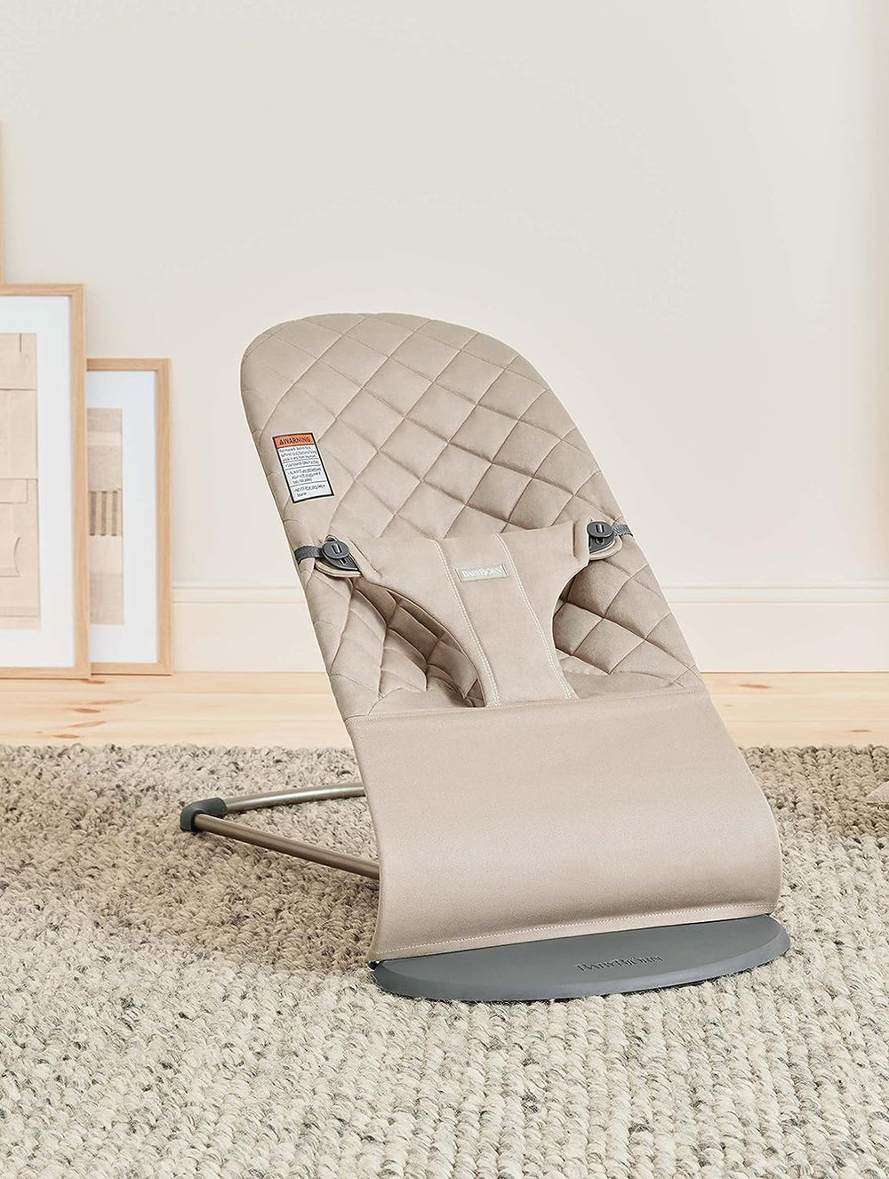 BabyBjörn Bouncer Bliss newborn-ready setup with snug seat