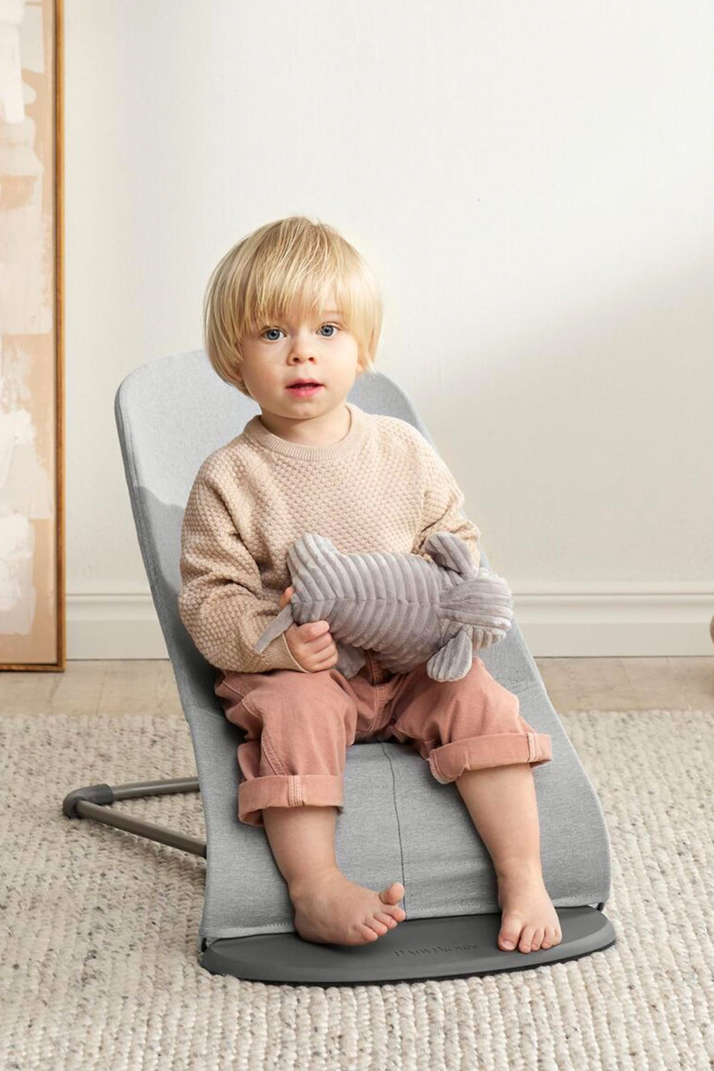 BabyBjörn Bouncer Bliss weight-capacity-29lbs indicates extended use into toddler years.