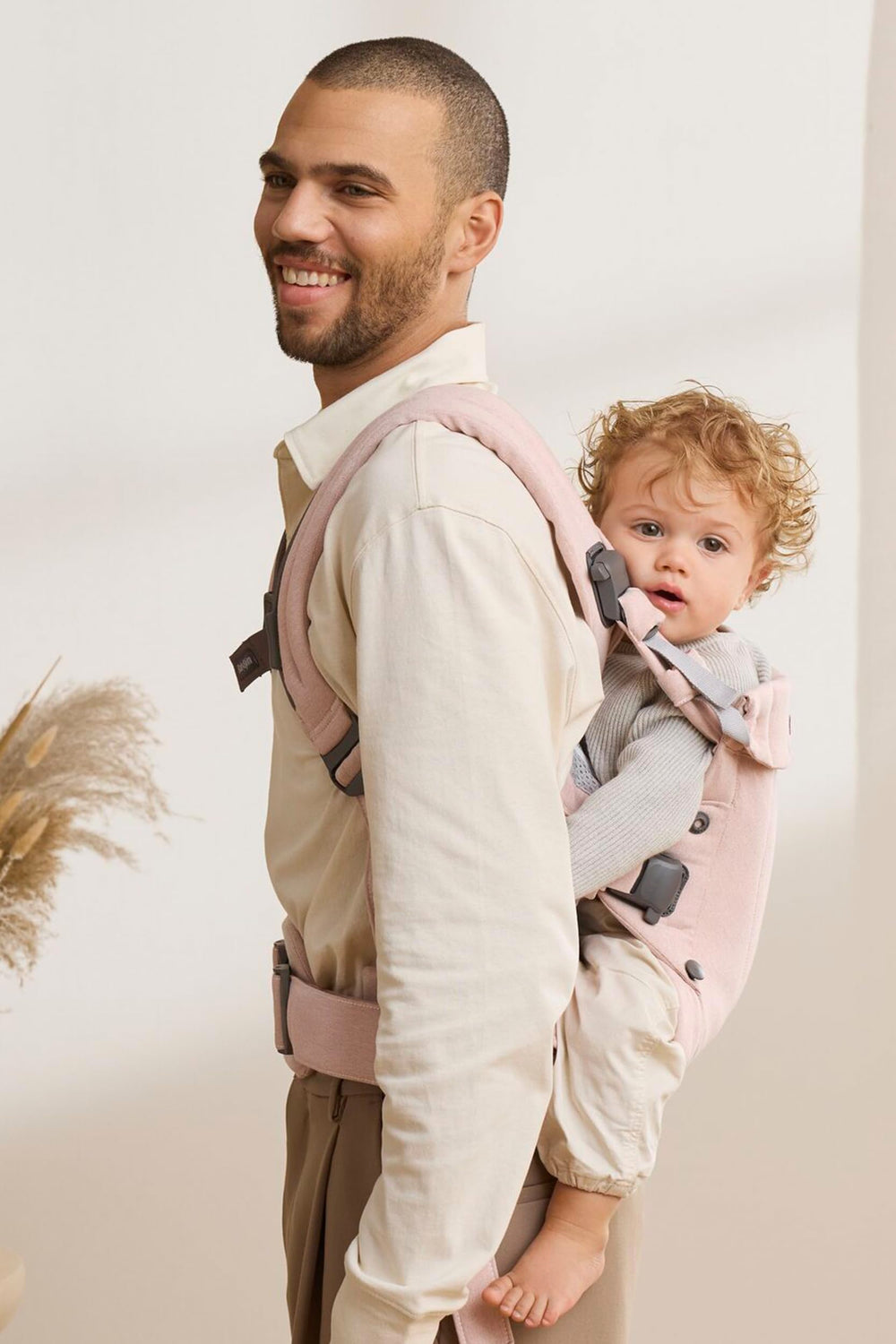 BabyBjörn Harmony compact pack-down fits strollers and diaper bags.