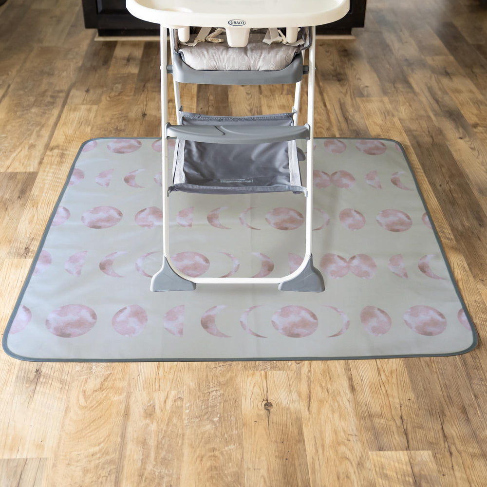 BABYBOET Splat Mat stain-odor resistant surface keeps floors fresh.