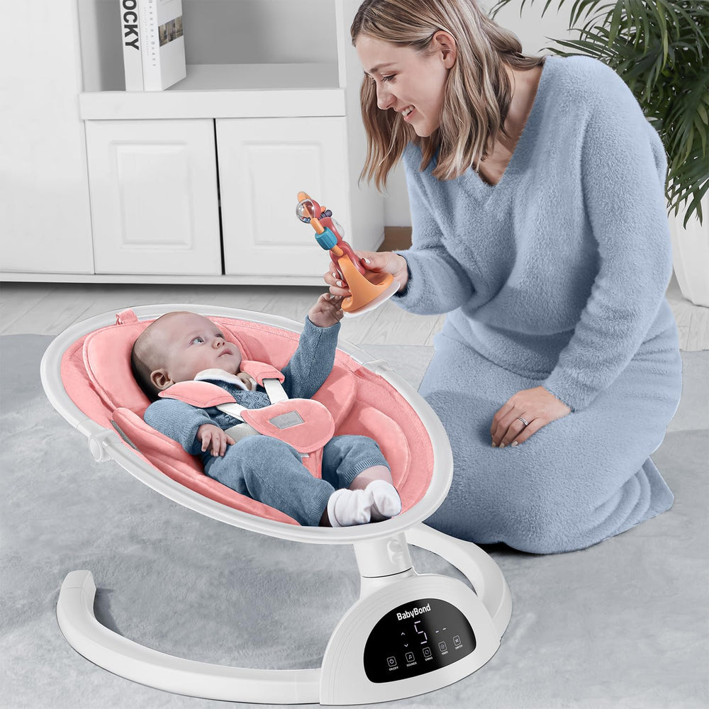 BabyBond five-point harness enhances security during use.