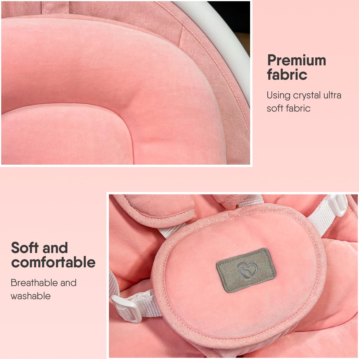 BabyBond mosquito nets protect baby during outdoor sessions.